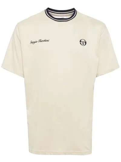 Sergio Tacchini Gobert T-shirt In Neutrals