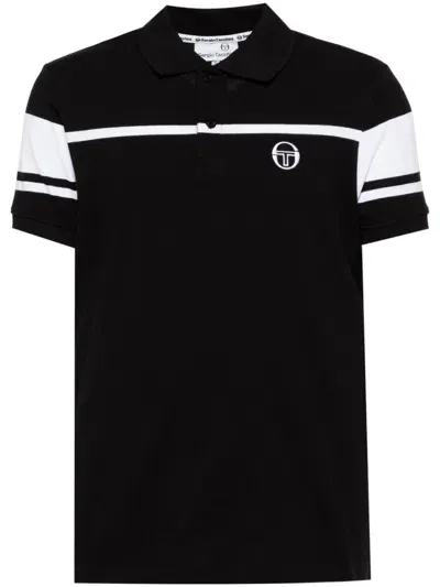 Sergio Tacchini Heath Polo Shirt In Black