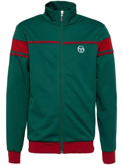 Sergio Tacchini New Damarino Track Jacket In Green