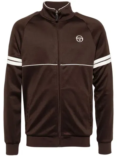 Sergio Tacchini Orion Track Jacket In Brown