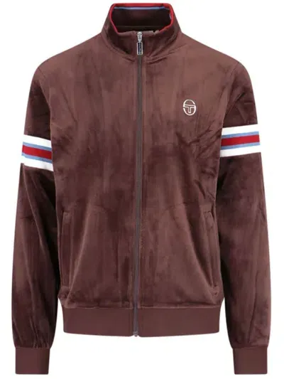 Sergio Tacchini Sweaters In Brown