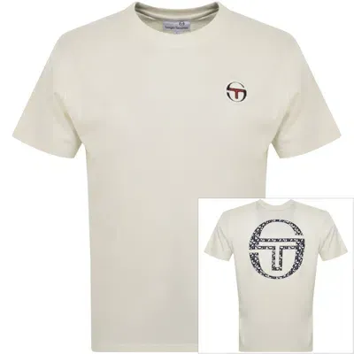 Sergio Tacchini Vines T Shirt Cream