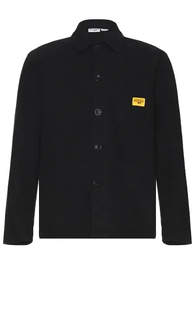 Service Works Canvas Coverall Jacket In Black