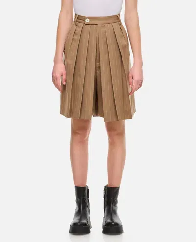 Setchu Hakama Short Pants In Neutrals