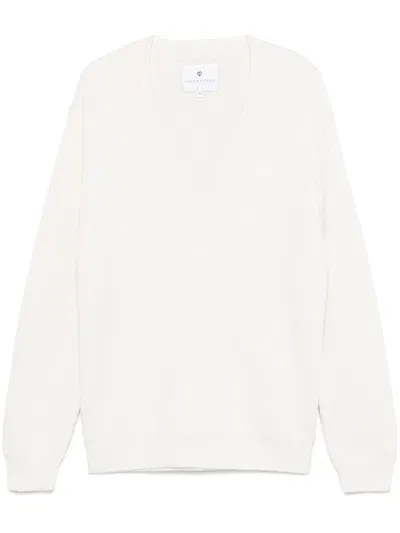 Seven Gauge Sweaters In White