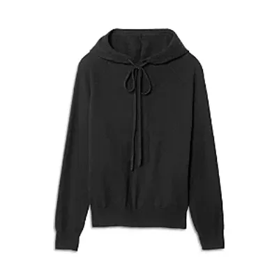 Sferra Intimita Cashmere Hooded Sweatshirt In Black