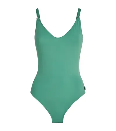 Shan Ring-strap Swimsuit In Green