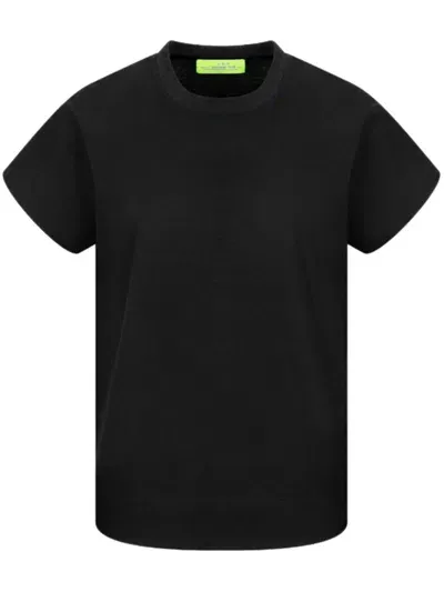 Shanghai Tang Organic Cotton T-shirt In Black