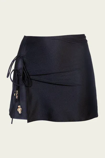 Shani Shemer Kourtney Mini Skirt In Black