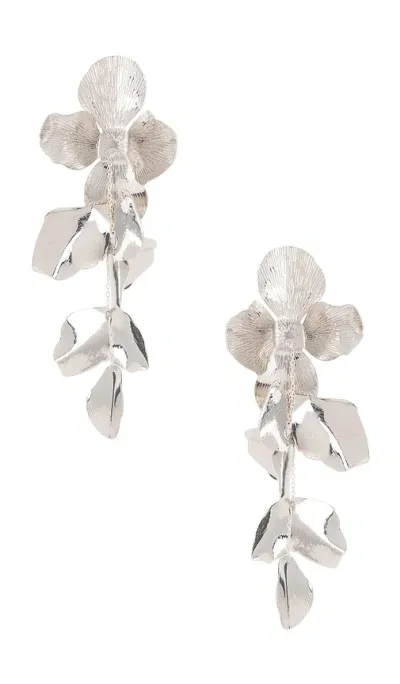 Shashi Ruellia Large Earring In Metallic