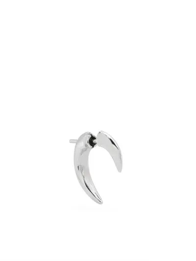 Shaun Leane 18kt White Gold Mini Talon Earring In Silver