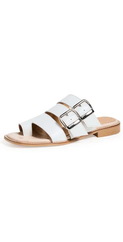 Shekudo Mudgee Sandals White