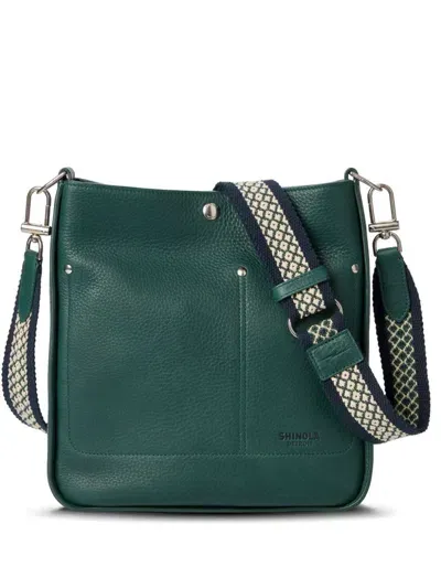 Shinola The Pocket Crossbody Bag In Green