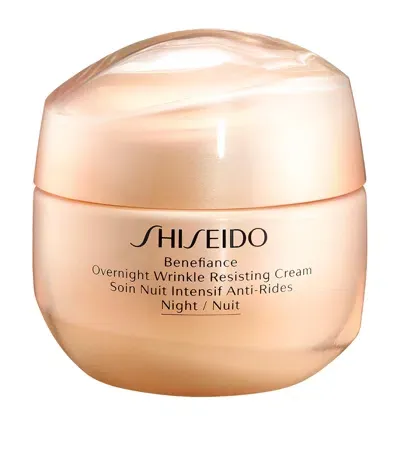 Shiseido Benefiance Overnight Wrinkle Resisting Cream In White