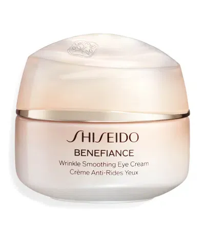 Shiseido Benefiance Wrinkle Smoothing Eye Cream In White