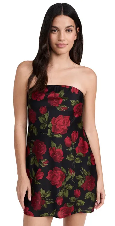 Show Me Your Mumu Taylor Tube Minidress Send Me Roses