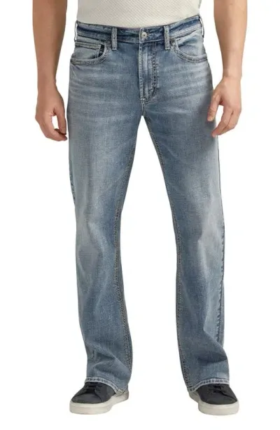 Silver Jeans Co. Zac Relaxed Fit Straight Leg Jeans In Indigo