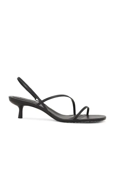 Simkhai Cedonia Strappy Kitten Heel Sandal In Black