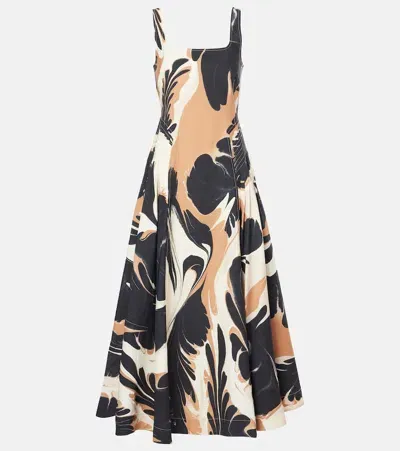 Simkhai Paola Printed Maxi Dress In Multicoloured