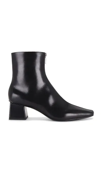 Simkhai Ryder Leather Zip Front Boot In Black