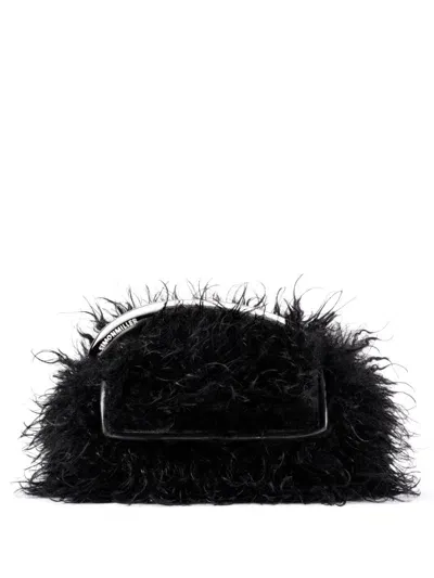 Simon Miller Can Can Clutch Bag In Black