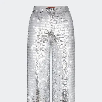 Simon Miller Sequin Pia Pant In Silver