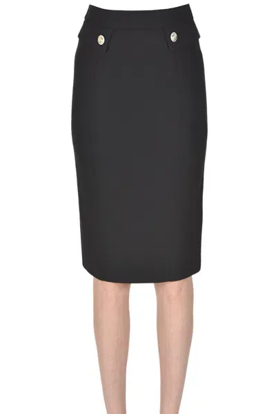 Simona Corsellini Pencil Skirt In Black