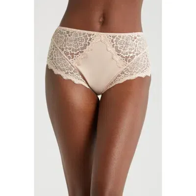 Simone Perele Caresse Retro Briefs In Peau Rose