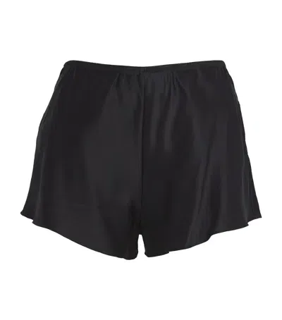 Simone Perele Silk Dream Pyjama Shorts In Black