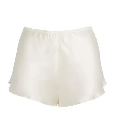 Simone Perele Silk Dream Pyjama Shorts In Ivory