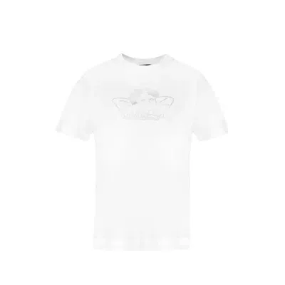 Simone Rocha White Angel Baby Print T-shirt