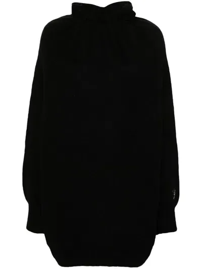 Simone Rocha Black Ruffled-neck Sweater