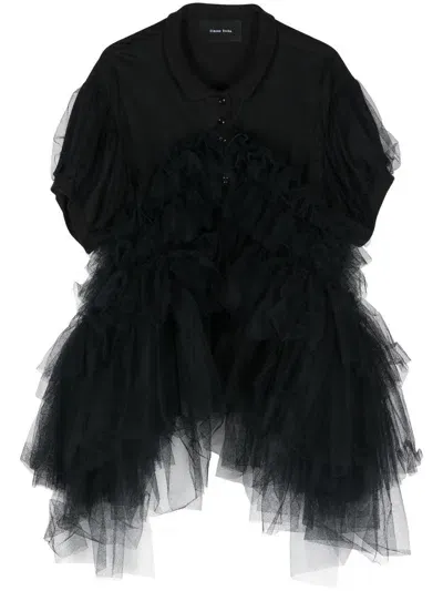 Simone Rocha Shirts In Black