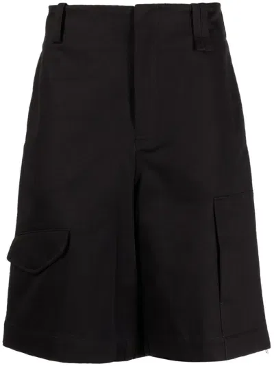 Simone Rocha Ssense Exclusive Black Cargo Shorts