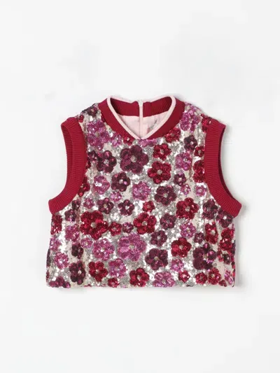 Simonetta Top  Kids Color Fuchsia