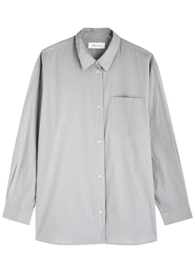 Skall Studio Edgar Cotton Shirt In Light Grey