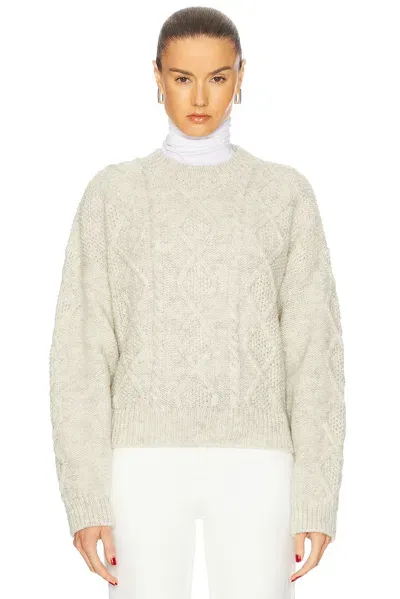 Skall Studio Ellen Crewneck Sweater In Sand