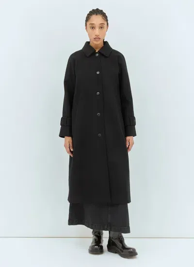 Skall Studio Macy Wool Coat In Black