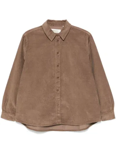 Skall Studio Millington Shirt In Brown