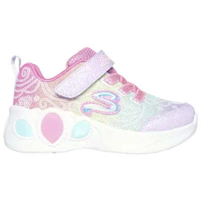 Skechers Girls   Princess Wishes In Pink/multi