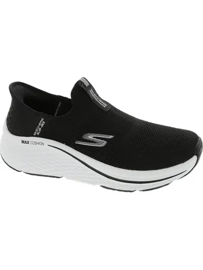 Skechers Women's Slip-ins Max Cushioning Elite 2.0 Athletic Running Sneakers From Finish Line In Black,white