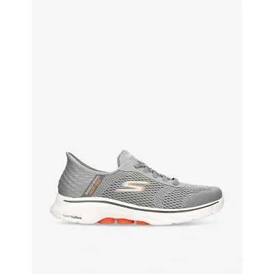 Skechers Go Walk 7 Mesh Trainers In Grey/other