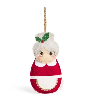 Sketch.switch.love Mrs Claus Tree Decoration In Multi