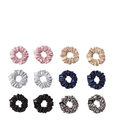 Slip Pure Silk Minnie Scrunchies In Classic