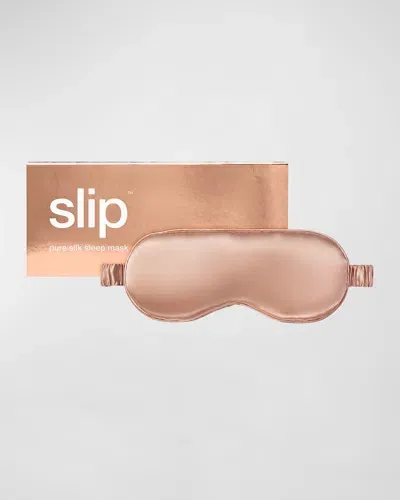 Slip Pure Silk Sleep Mask In Rose Gold