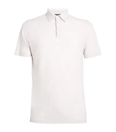 Slowear Icecotton Slim-fit Polo Shirt In Neutral