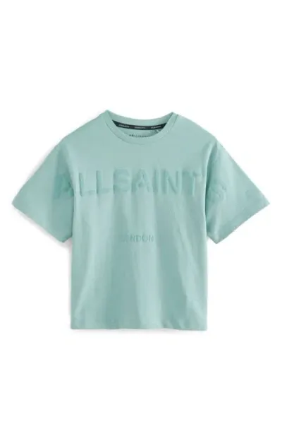 Smallsaints By Allsaints Kids' Oversize Logo Graphic T-shirt In Blue