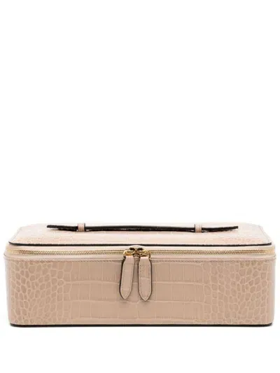 Smythson Mara Jewellery Box In Neutrals