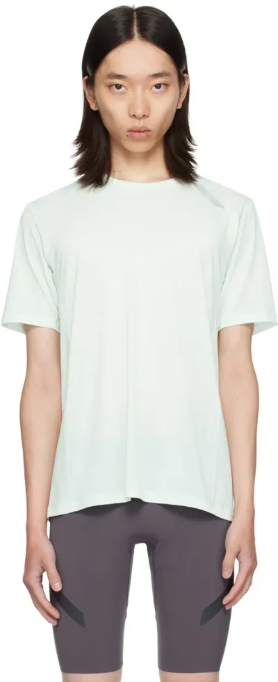 Soar Green Eco Tech T-shirt In Ice Blue (morning Mi