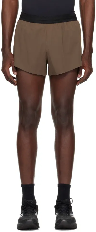 Soar Khaki Split Shorts